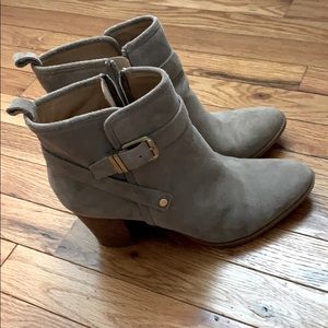 Like new Franco Sarto booties with a 3 inch heel.